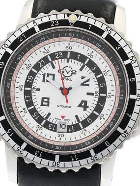 Gevril GV2 contasecondi 3500 3500 Date white Dial Automatic Men's Watch_969364